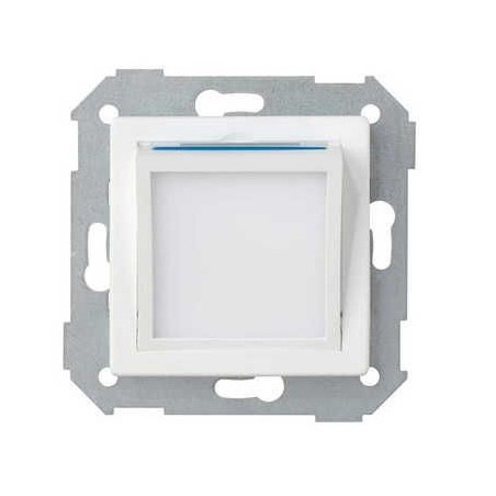 Tapa baliza de cortesia ancha blanca Serie 82 Simon 82036-30