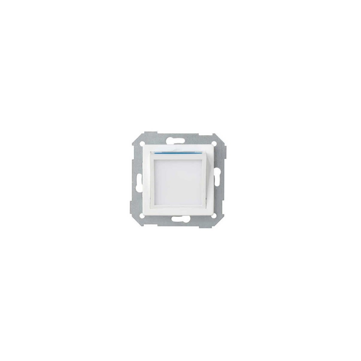 Tapa baliza de cortesia ancha blanca Serie 82 Simon 82036-30
