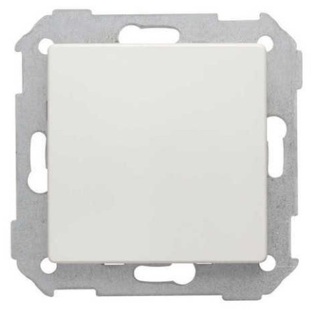 Tapa ciega ancha blanca Serie 82 Simon 82800-30