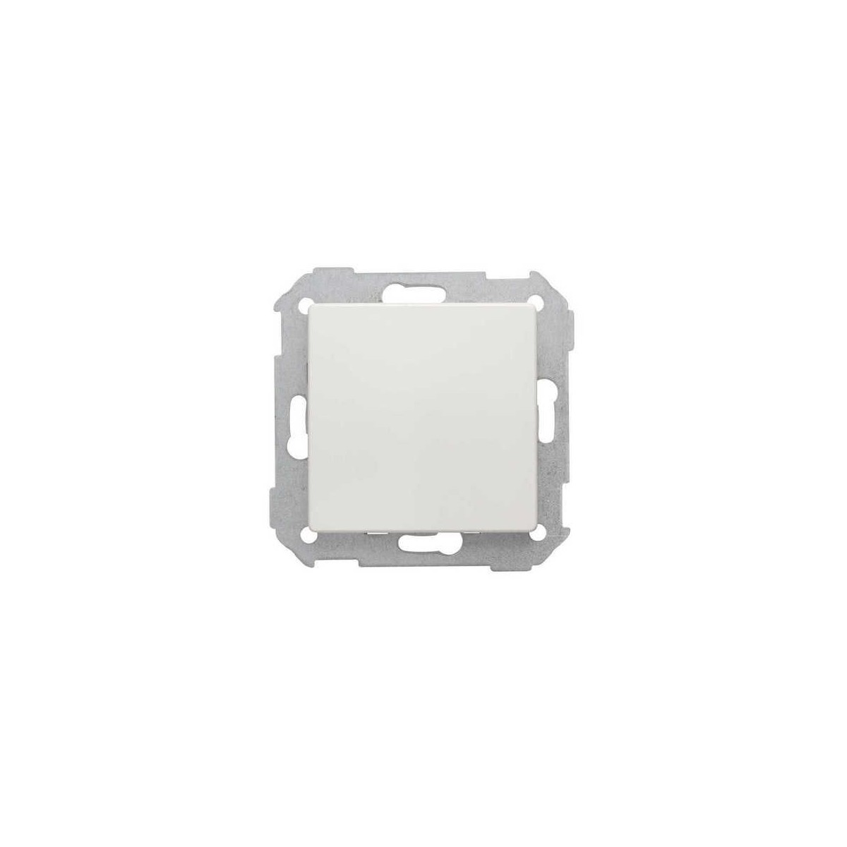 Tapa ciega ancha blanca Serie 82 Simon 82800-30