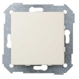 Tapa ciega ancha marfil Serie 82 Simon 82800-31