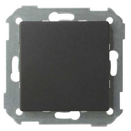 Tapa ciega ancha grafito Serie 82 Simon 82800-38