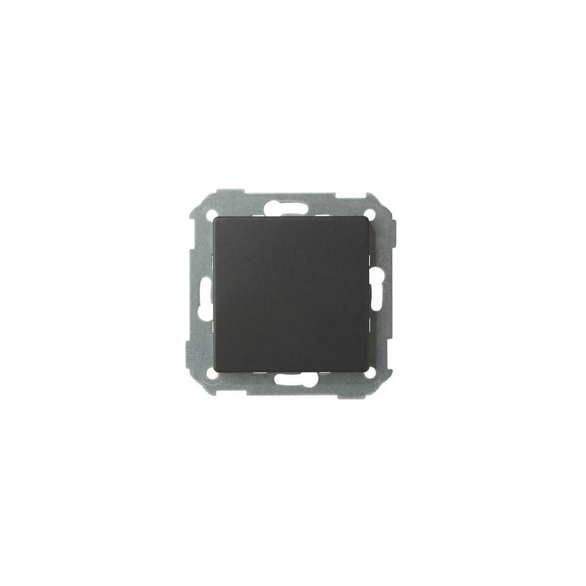 Tapa ciega ancha grafito Serie 82 Simon 82800-38