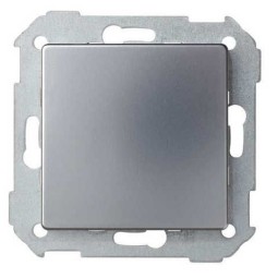 Tapa ciega ancha aluminio Serie 82 Simon 82800-33
