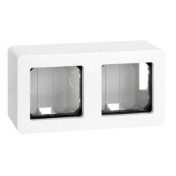 Zocalo superficie 2 elementos blanco Simon 27821-35