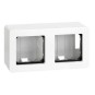 Zocalo superficie 2 elementos blanco Simon 27821-35