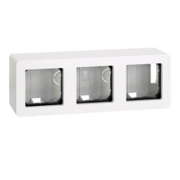 Zocalo superficie 3 elementos blanco Simon 27831-35
