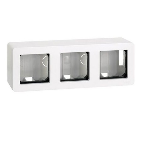 Zocalo superficie 3 elementos blanco Simon 27831-35