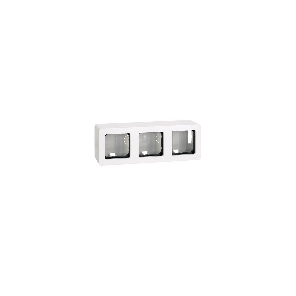 Zocalo superficie 3 elementos blanco Simon 27831-35