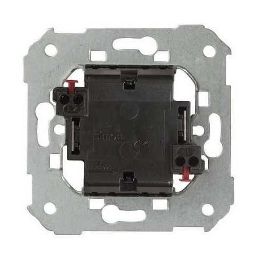 Grupo 2 pulsadores persiana con enclavamiento Simon 75331-39 para Series 72 82 88