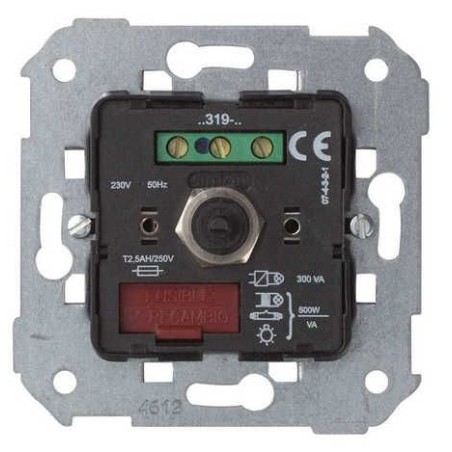 Regulador electronico universal 500W/VA 230V Simon 75319-39 para Series 75 82 88