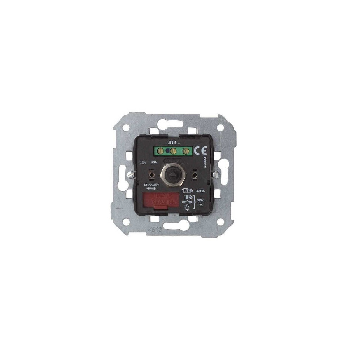Regulador electronico universal 500W/VA 230V Simon 75319-39 para Series 75 82 88