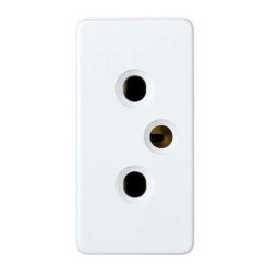 Base schuko 10A estrecha blanca Simon 27442-64