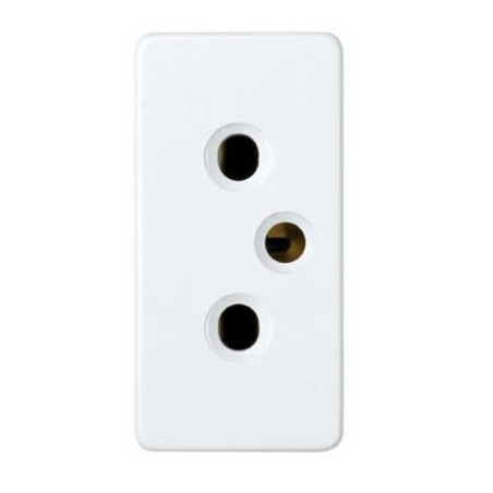 Base schuko 10A estrecha blanca Simon 27442-64