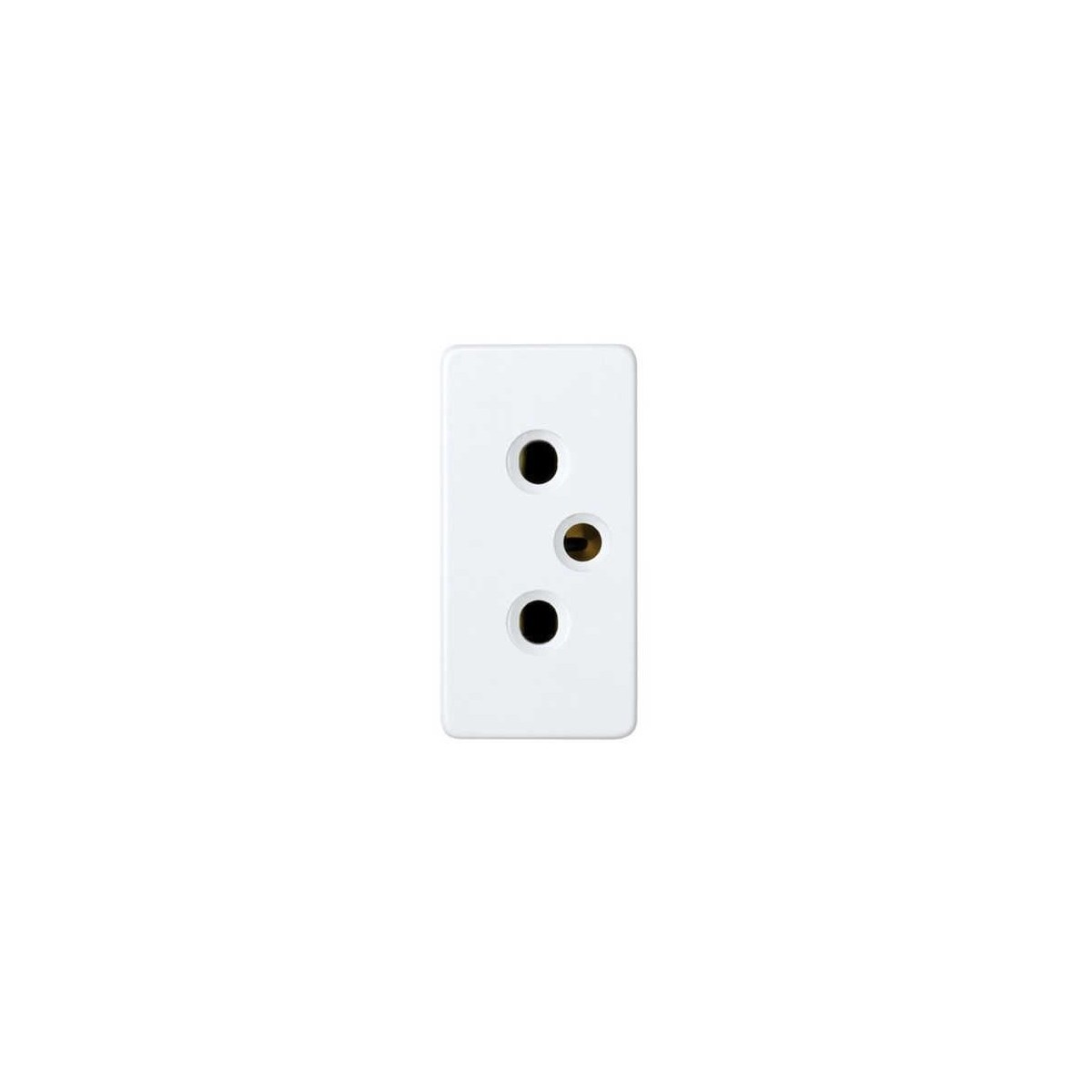 Base schuko 10A estrecha blanca Simon 27442-64