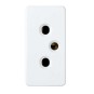 Base schuko 10A estrecha blanca Simon 27442-64