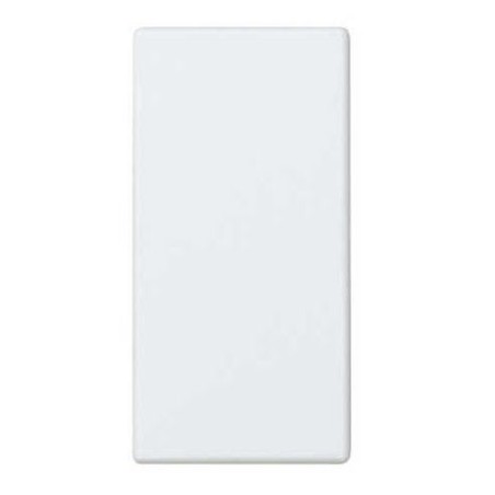 Tapa ciega estrecha blanca Simon 27800-34