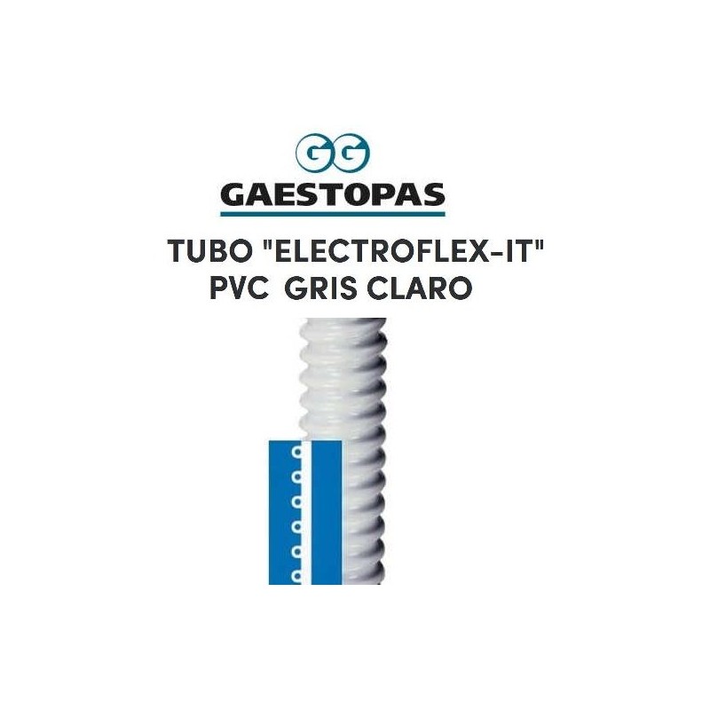 TUBO FLEXIBLE SAPA PVC 25MM ELECTROFLEX-IT (AL CORTE)