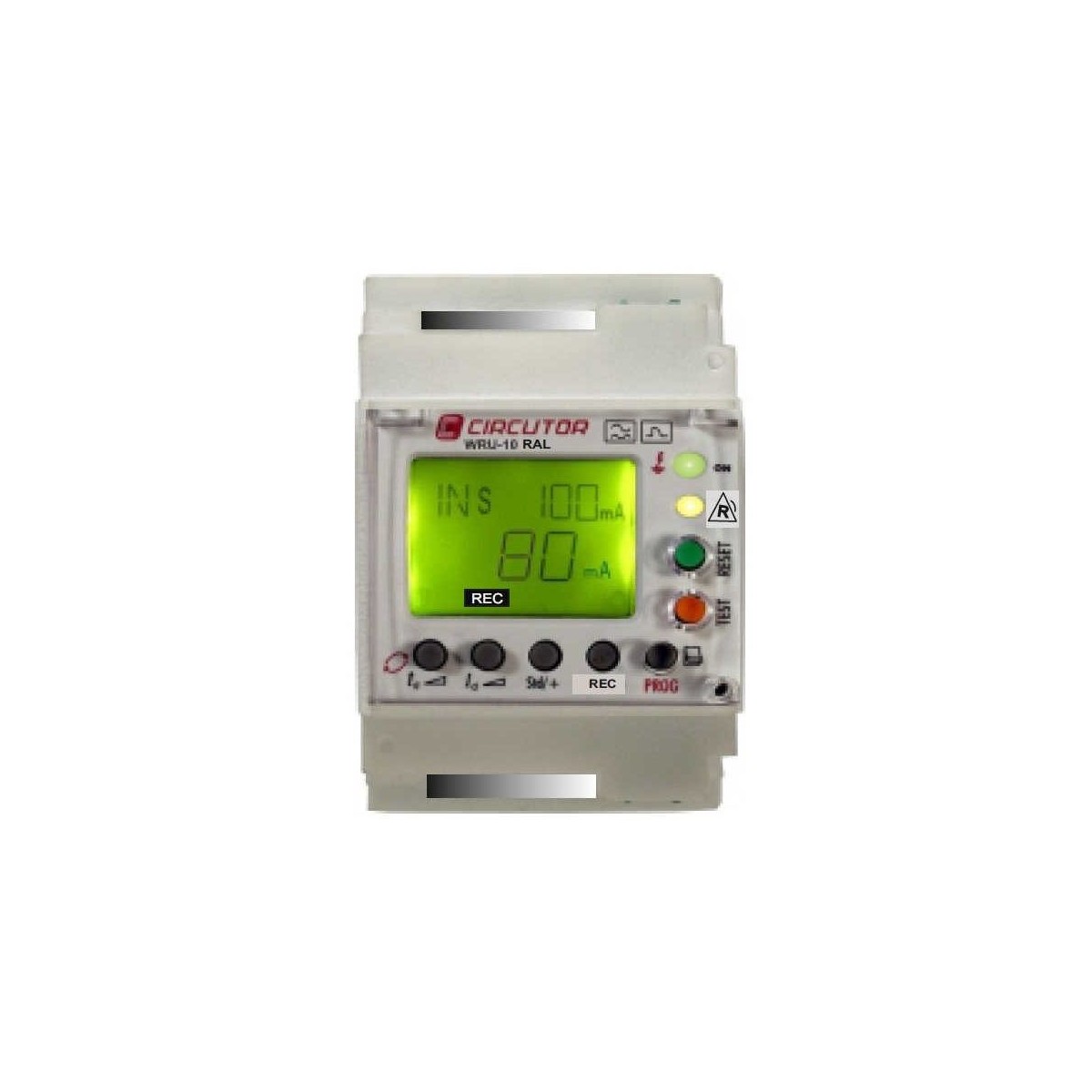 Relé Diferencial Rearme Automático 0.03/3Amp WRU-10 RAL Circutor P24453