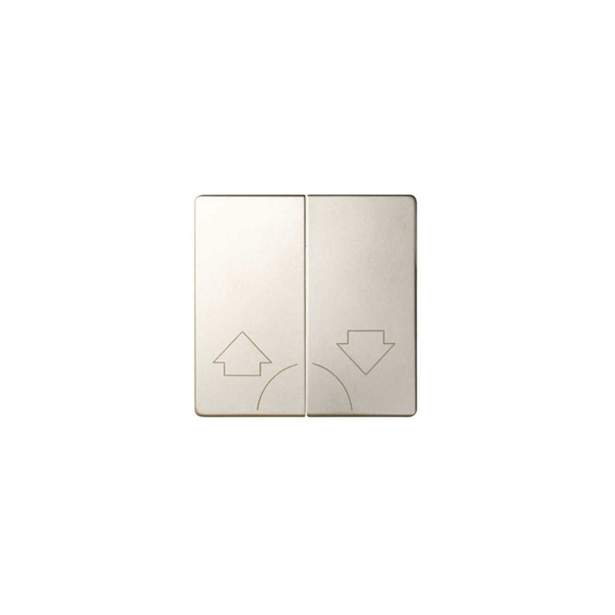 Tecla grupo 2 pulsadores persiana ancha cava Serie 82 Simon 82029-34