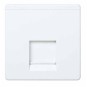 TECLA ANCHA BLANCA PARA 1 CONECTOR AMP SIMON 27087-35