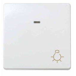 PULSADOR ANCHO SIMBOLO LUZ CON LUZ BLANCO SIMON 27161-65
