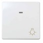 PULSADOR ANCHO SIMBOLO LUZ CON LUZ BLANCO SIMON 27161-65